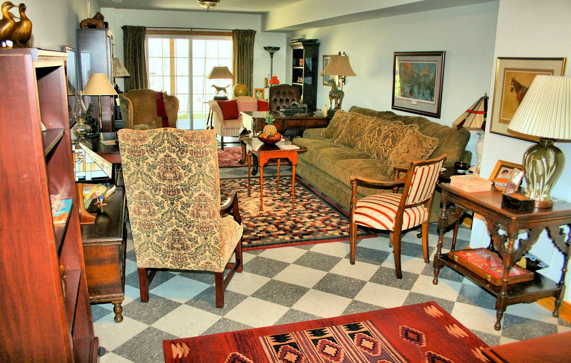Antique furniture Family Room